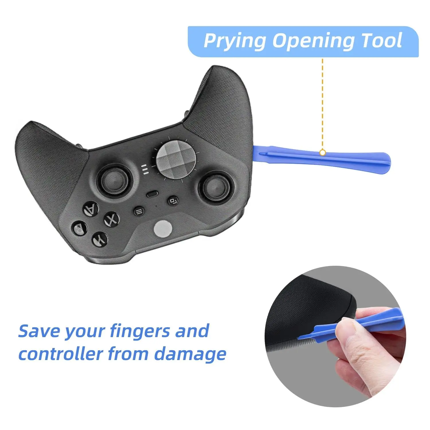 Kit de reparación de joystick analógico de efecto Hall 5 en 1 para Xbox Elite 2 con controlador Xbox Elite 2 - imagen 3