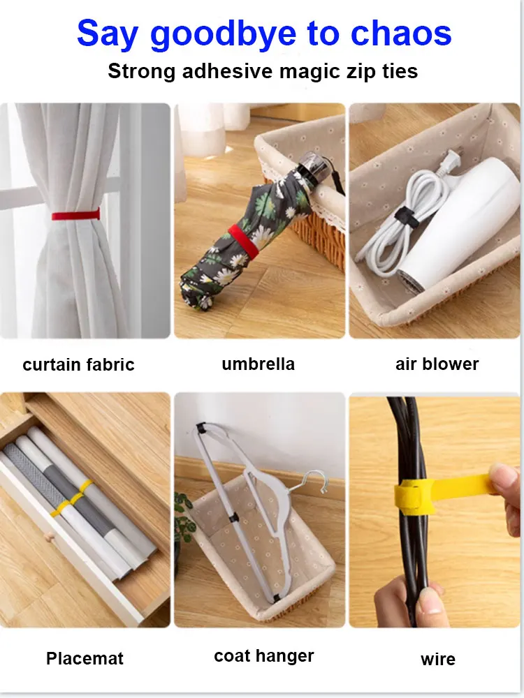 50 unids/lote bridas para cables desmontables plásticos de colores bridas para cables reutilizables envoltura de bucle de nailon cremallera tipo T brida para cables vendaje de alambre - imagen 2