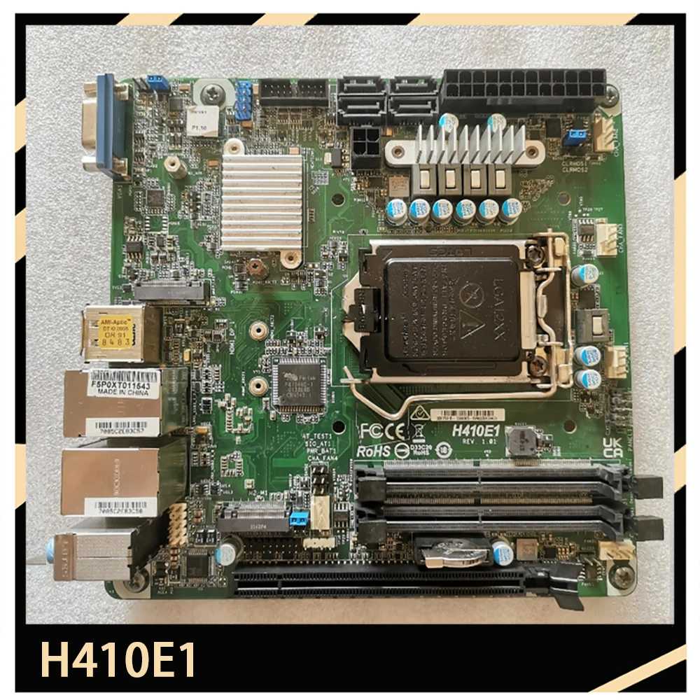 Placas Base Industriais H410E1 Puerto de red dual