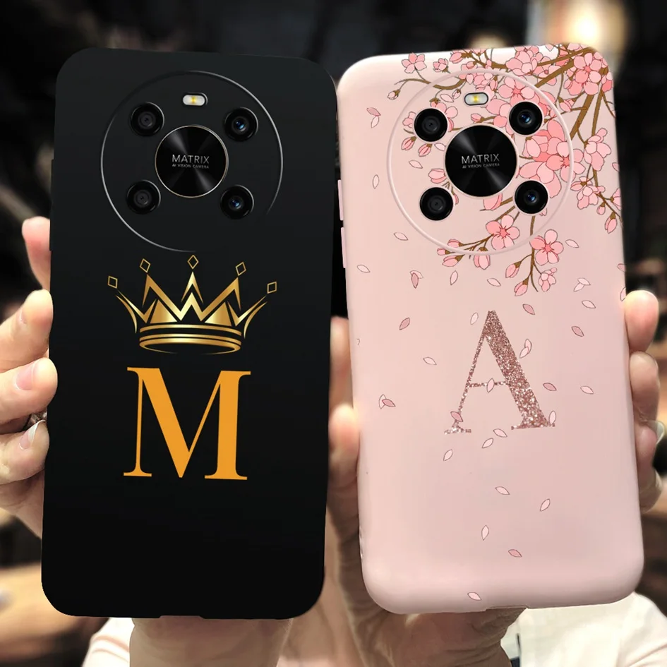 Para Honor X9 4G funda HonorX9 Fundas protectoras de letras suaves de silicona para Huawei Honor X9 funda X 9 parachoques Coques mate Fundas 2022