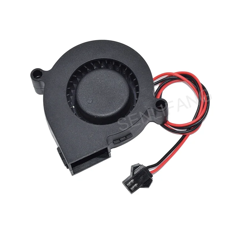 Nuevo para E0515H24B7AZA01 24V DC 0.08A 50x50x15x15mm 2-Alambre de ventilador de refrigeración de servidor - imagen 3