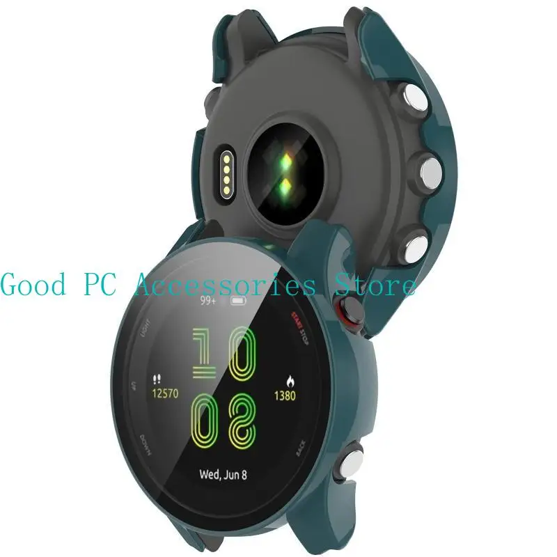 Protector R53C para GarminforRunner 255 Vea PC pieza película templada portada para SH - imagen 2