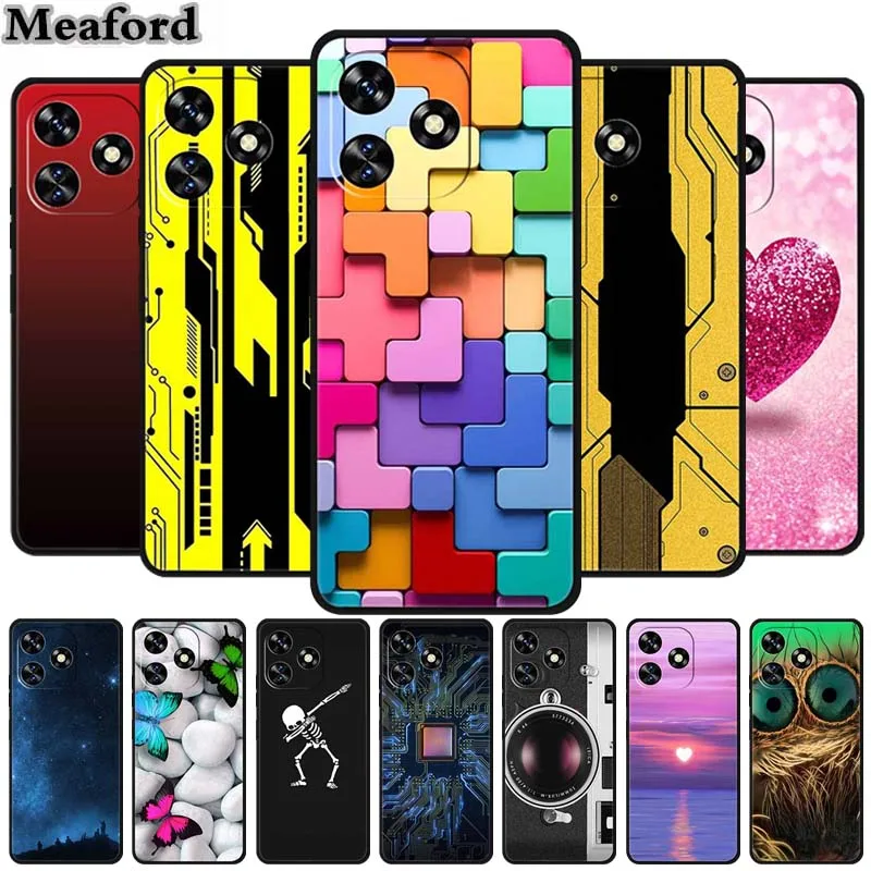 Funda de silicona suave para teléfono Oukitel C51, carcasa protectora a prueba de golpes, parachoques, Coque fresco