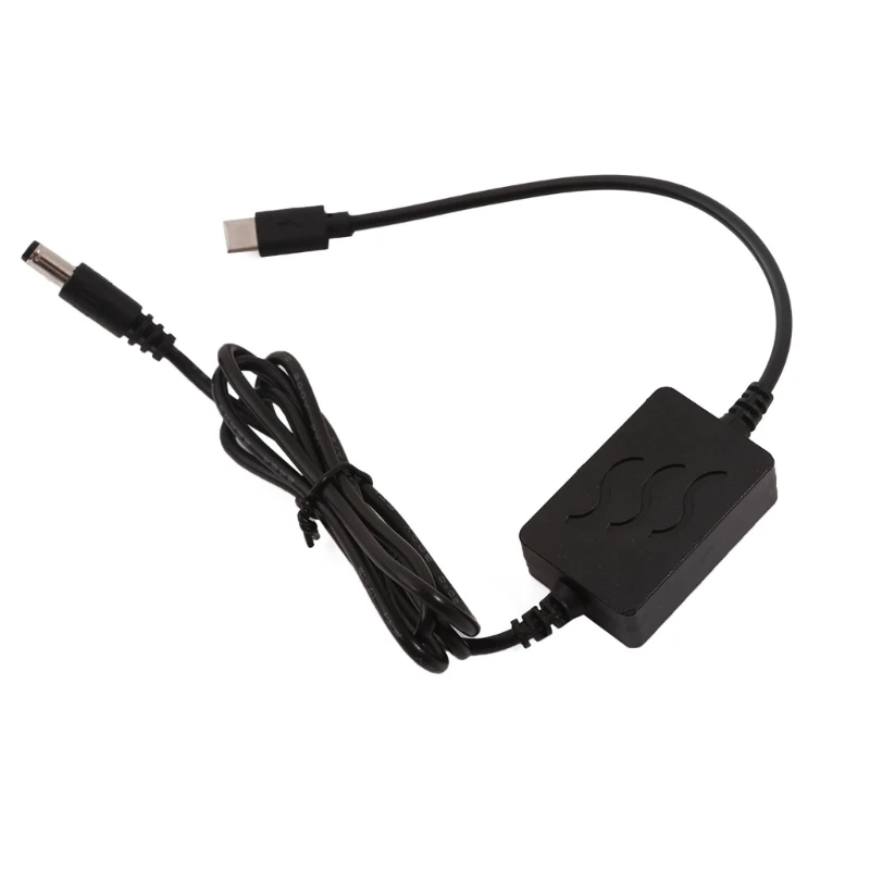 Cable alimentación con conector USB C PD12V, 15V, 20V a 24V, 5,5x2,1mm, carga rápida para impresoras y pantallas Led - imagen 5