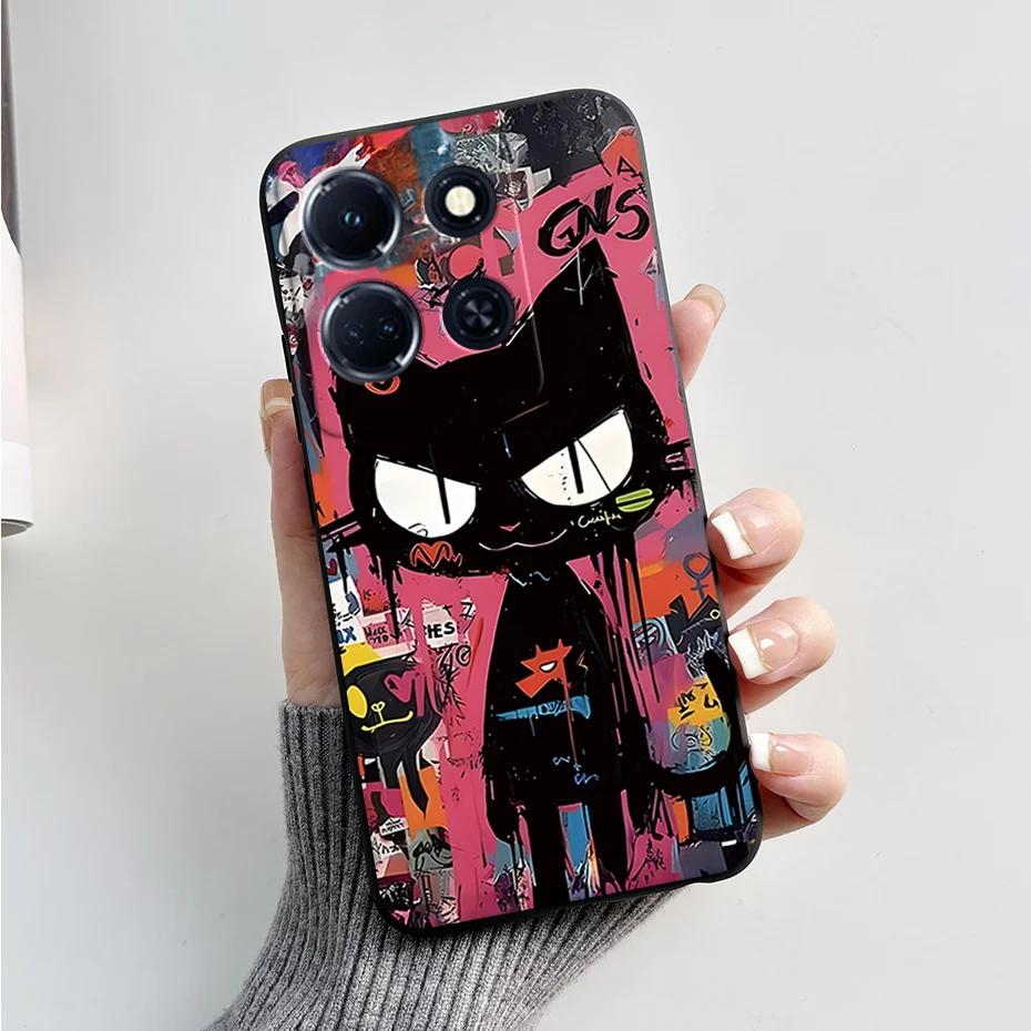 Funda trasera de silicona suave para Infinix Note 30i, X6716, para Infinix Note 30 Pro Note30 Note30i 4G 5G, parachoques - imagen 4