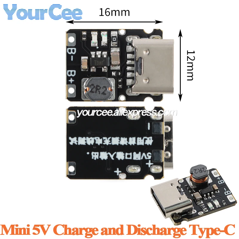 10 uds/1 unidad MH-CD42 CD42 DC 5V 2.1A módulo Diy de energía móvil 3,7/4,2 V carga/descarga (impulso)/protección de batería/placa indicadora - imagen 3
