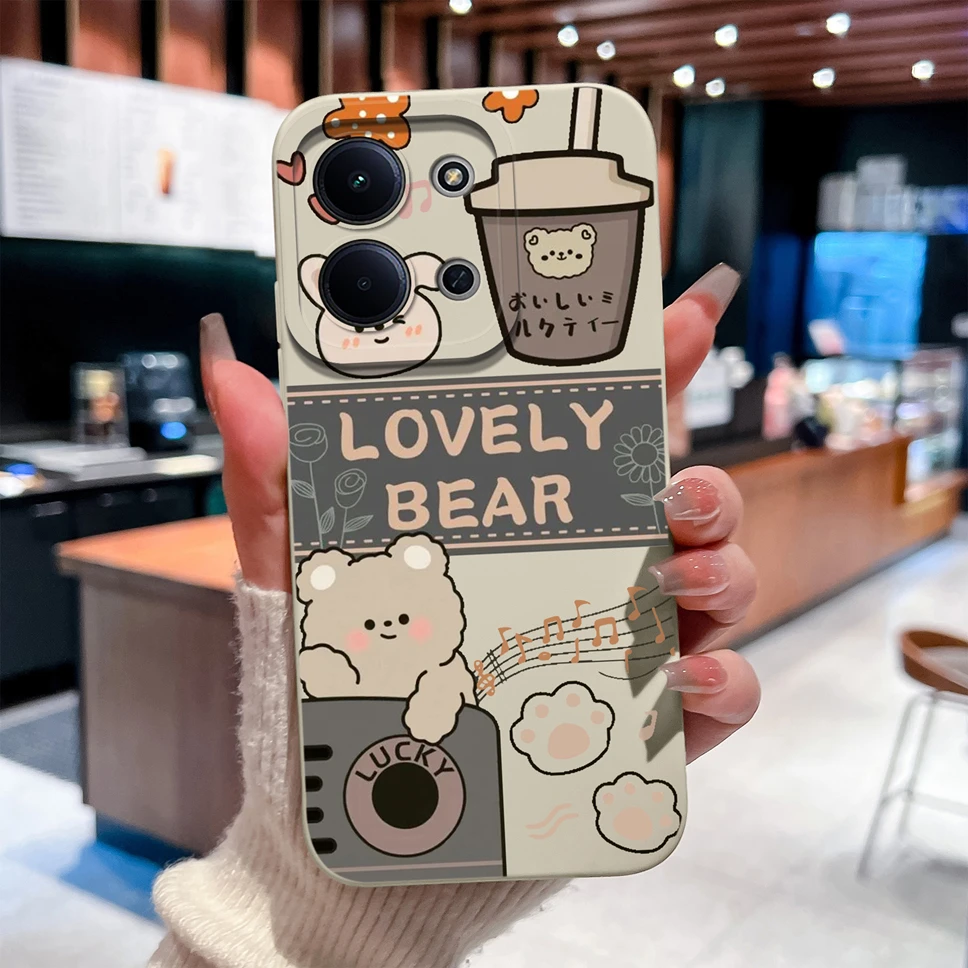 Funda para Xiaomi Poco C85 4G, funda de teléfono con patrones de estilo único para Poco C 85, carcasa de silicona líquida suave de alta calidad a prueba de golpes - imagen 5