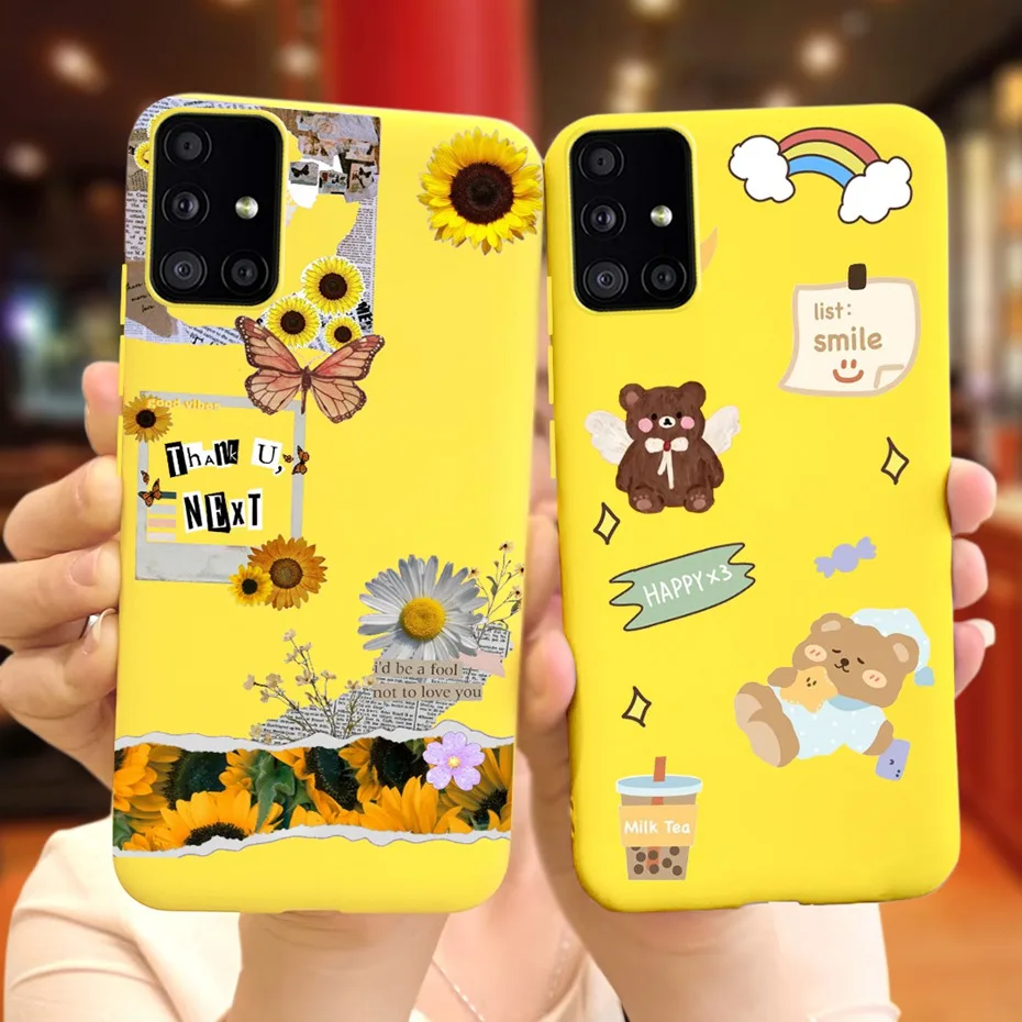 Para Samsung Galaxy A51 5G funda de teléfono diseño de moda gelatina suave silicona TPU funda para Samsung A51 5G UW A 51 SM-A516V A516B - imagen 5