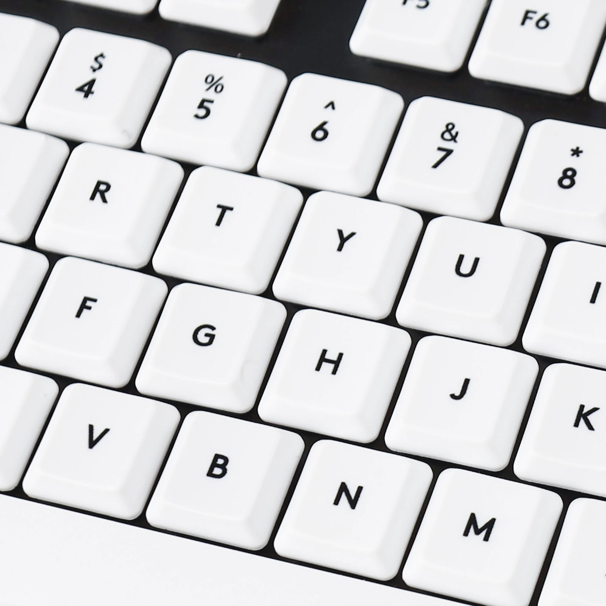 Teclas de Material PBT de química Fearless Strike, color blanco sólido, compatibles con teclado Logitech G813 G815 G913 G915 G913 tkl G915 - imagen 5