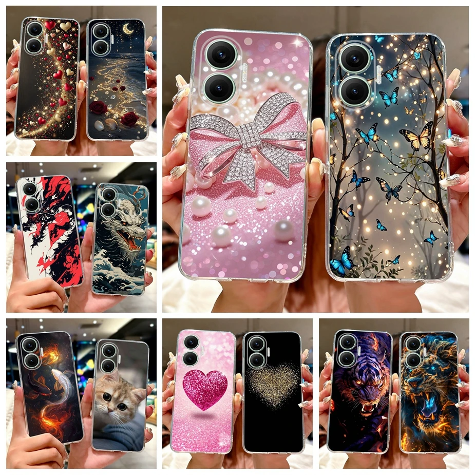 Para Xiaomi Redmi Turbo 4 Pro funda PocoF7 nueva moda cubierta pintada funda de silicona suave para Xiaomi Poco F7 Redmi Turbo4 Pro Fundas
