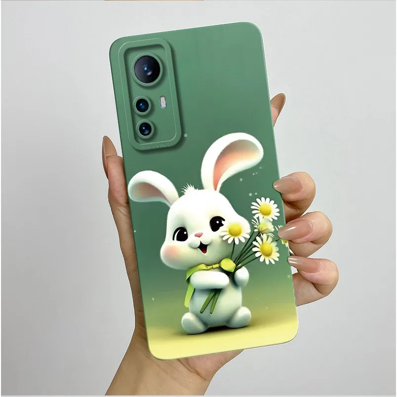 Funda para Xiaomi 12 Lite estética de lujo moda Cool niños niñas Funda trasera de silicona suave para Xiaomi 12Lite 5G Coque fundas Funda - imagen 4