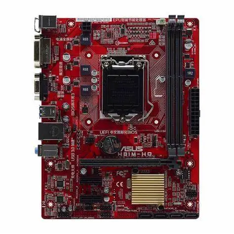 Placa base ASUS H81M-HQ LGA 1150 DDR3 16GB Intel H81 PCI-E 2,0 SATA III USB3.0 Micro ATX para Core i3-4160T i3-4360 - imagen 2