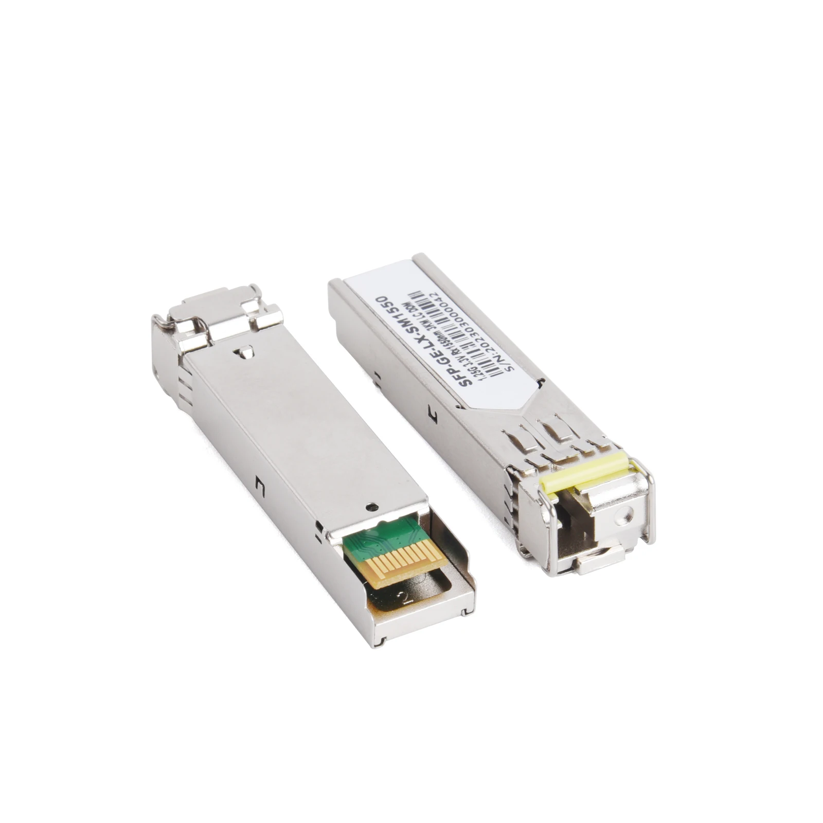 5 pares 1,25G Gigabit SFP módulo de fibra óptica monomodo fibra única LC 1310/1550nm A + B extremo para conmutador Ethernet Cisco Mikrotik - imagen 5