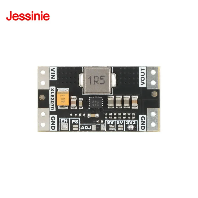 2 uds/1 unidad XL63070 TPS63070 DC módulo reductor de potencia automático 3,3 V 5V 9V estabilización de voltaje de litio de baja ondulación - imagen 4