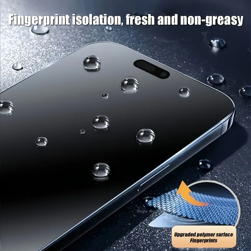 Protectores de pantalla mate para IPhone 17 16 Pro Max, accesorios para IPhone 17 15 14 Plus, antihuellas para IPhone Air Glass, 2 uds. - imagen 5