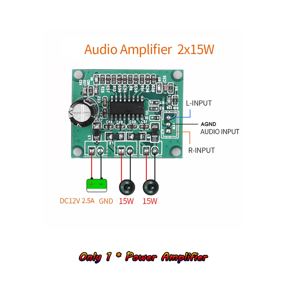 2x15W Amplifier