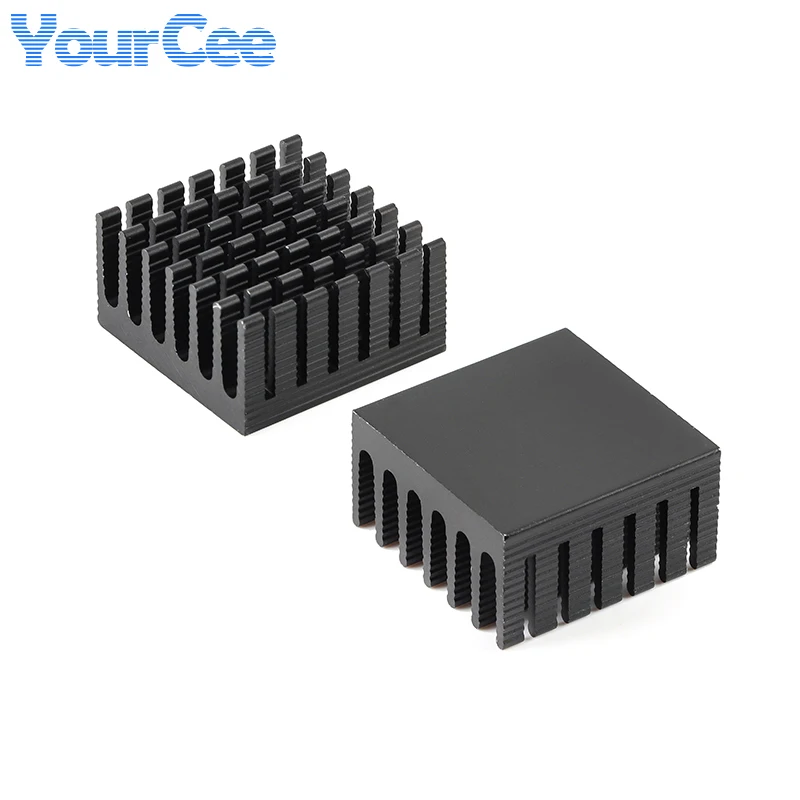 2pcs/1pc 28*28*15mm Radiator Heatsink Cooling Fin Aluminum Heat Sink for Graphic 28X28X15mm - imagen 5
