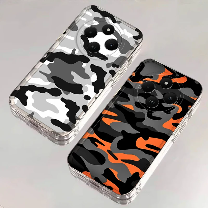 Funda para Xiaomi Poco X3 NFC X3 Pro Funda de teléfono suave Patrón de camuflaje - imagen 3