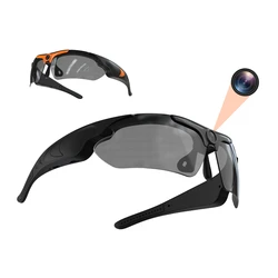 Camara 1080p en gafas polarizadas para ciclismo - grabacion segura