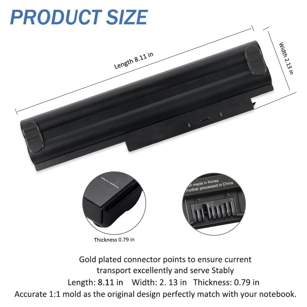 45N1025 45N1024 45N1028 45N1029 45N1020 Batería de repuesto para computadora portátil compatible con Lenovo ThinkPad X230 X230i X230S 45N1023 - imagen 5