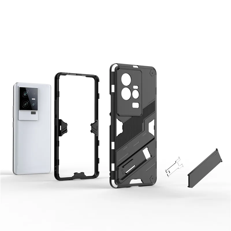 Funda protectora para ViVo IQOO 11S, carcasa estilo Punk, armadura, parachoques - imagen 5
