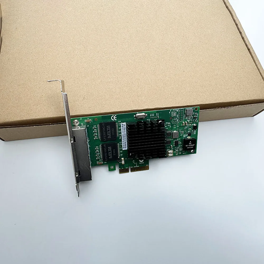 Para tarjeta de red Gigabit de 4 puertos Intel I350-T4 tarjeta de red de cámara Industrial Visual I350T4V2 - imagen 5