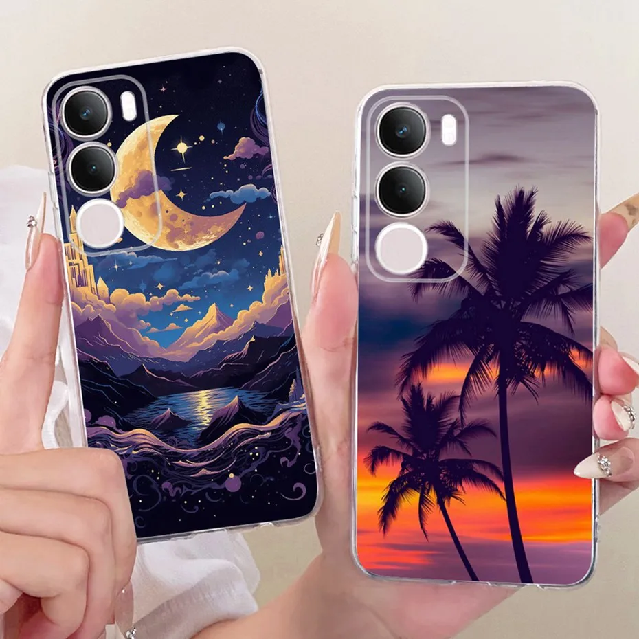 Funda de diseño moderno a la moda para Vivo Y19s Pro, funda de silicona suave TPU para Vivo Y19s Y19sPro V2149, fundas de teléfono