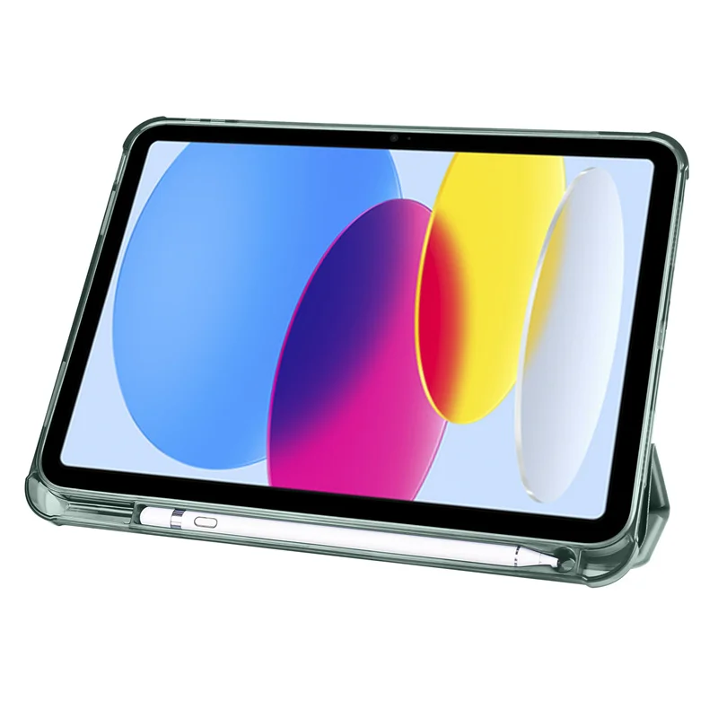For iPad 10th Generation Case with Pencil Holder Soft Smart Cover For iPad 10.9 inch 2022 10th 9th 8th 7th Gen 10.2 Tablet Case - imagen 4