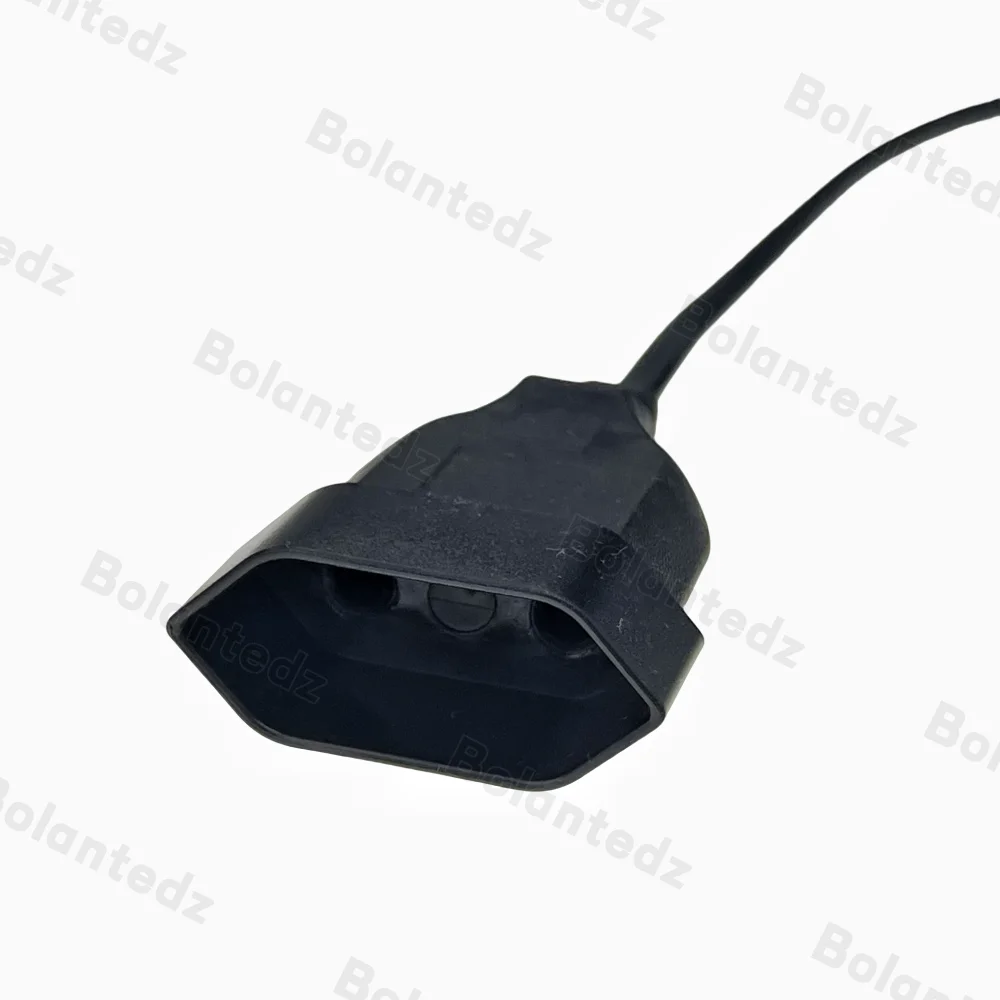 Cable de alimentación corto de CA, Cable de extensión macho de 2 clavijas a hembra europea de la UE, 1-15P a CEE7/16, enchufe estadounidense a receptáculo europeo - imagen 4