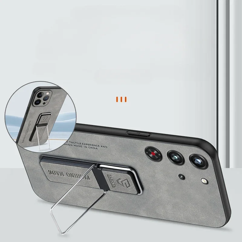 Para ZTE Red Magic 10 Pro 9S Pro Plus Skinsheep Funda de armadura de cuero para RedMagic 10Pro + 9pro soporte magnético funda protectora - imagen 5