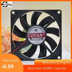 COFAN F-8015H12BII – Ventilador de caja 80 x 80 x 15 mm, 12 V