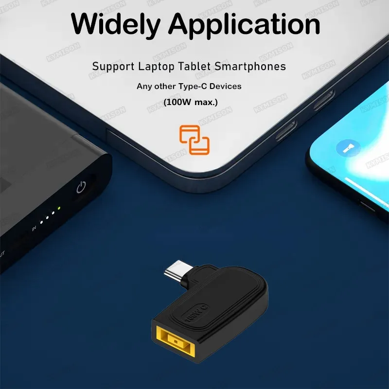 Cargador Universal para ordenador portátil de 65W y 100W CC a USB C tipo C PD, adaptador de corriente, convertidor de conector para MacBook, Xiaomi y Samsung - imagen 5