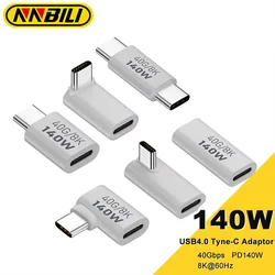 NNBILI Adaptador USB-C Thunderbolt 3 40Gbps 8K 60Hz Extensión MacBook