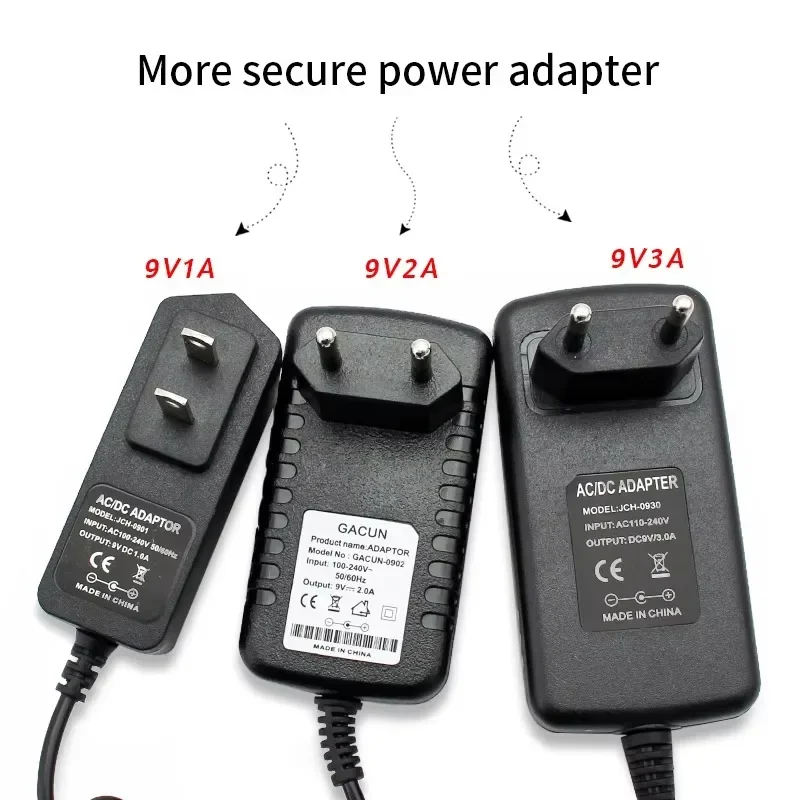 Adaptador de corriente conmutada de 9V AC-DC 220V a 9V 1A 2A 3A 4A 5A Cargador de fuente de alimentación universal - imagen 4