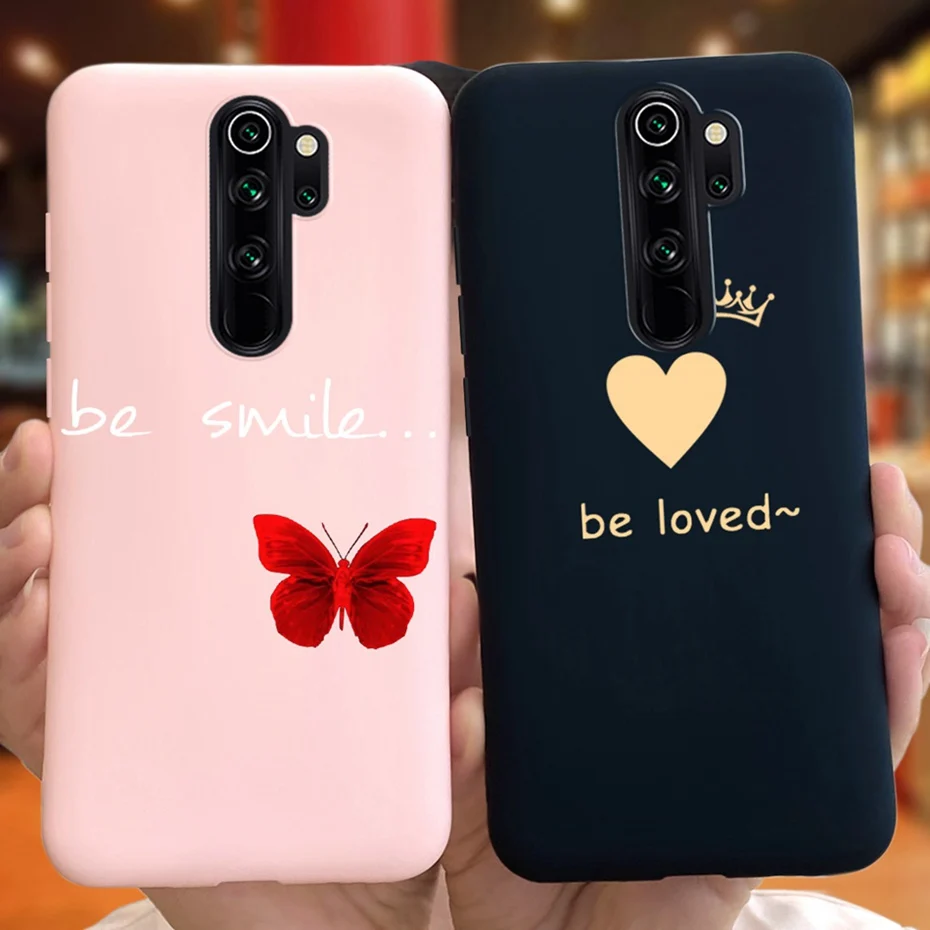 Funda de teléfono de moda para Xiaomi Redmi Note 8 Pro Color caramelo suave silicona TPU parachoques para Redmi Note8Pro Note 8Pro contraportada - imagen 2
