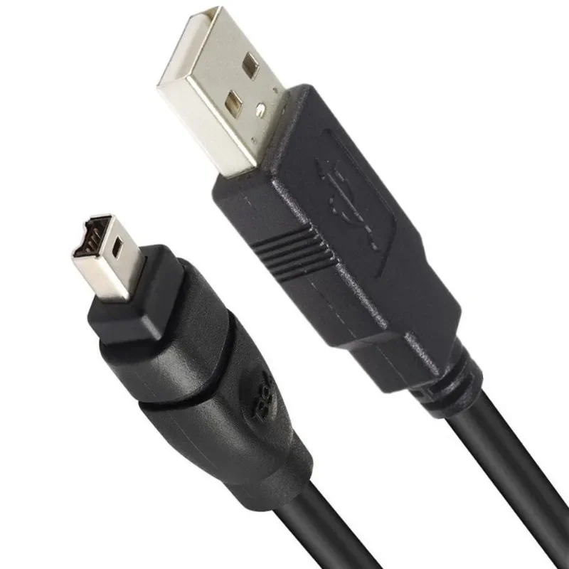 Cable adaptador USB macho a Firewire IEEE 1394 de 4 pines macho iLink para Sony DCR-TRV75E adaptador DV 1,8 m/3m/4,5 m - imagen 3