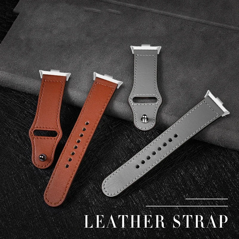 Correa de cuero para Xiaomi Redmi watch 4 mi Band 8 PRO, repuesto de pulsera inteligente MiBand 8Pro redmi whatch 4, correa de reloj - imagen 2