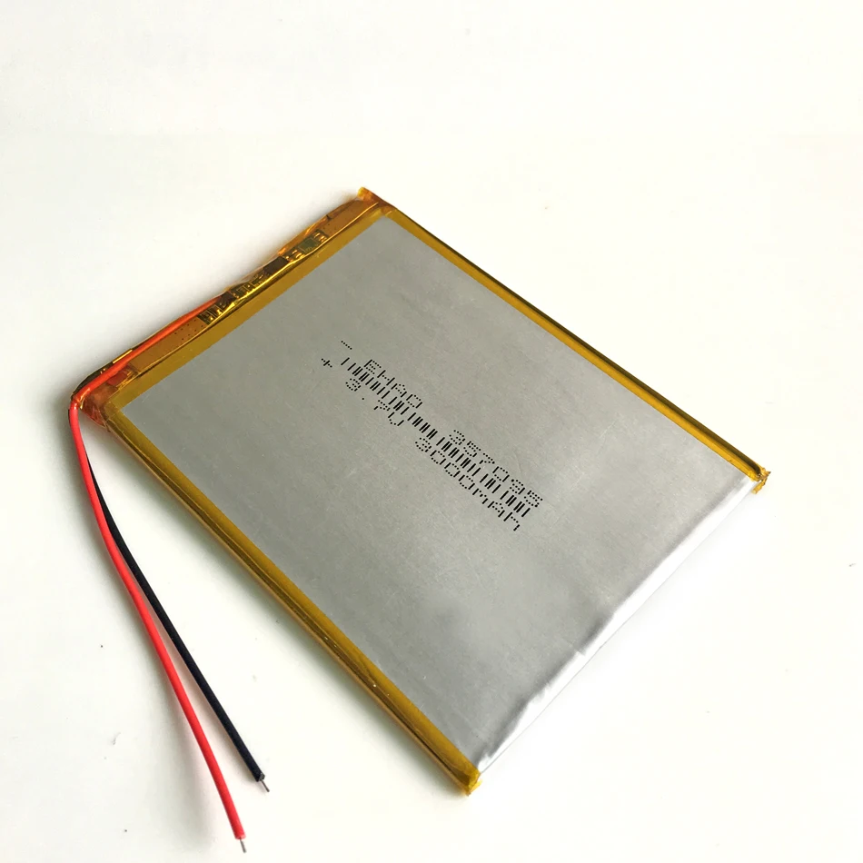 Batería recargable li-po para GPS, DVD, E-book, 7 ", 8", tableta PC, banco de energía, altavoz, cámara, 3,7 V, 3000mAh, 357095 - imagen 4