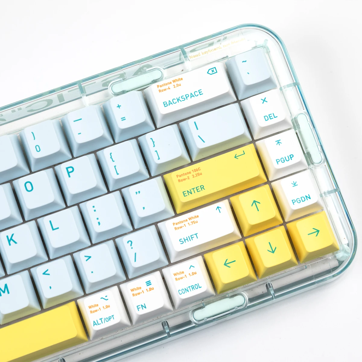 SUMREDA PBT tinte sublimado Keycap PC transparente perfil de cereza para Mx Cherry Switch Wooting Madlions Teclado mecánico - imagen 4