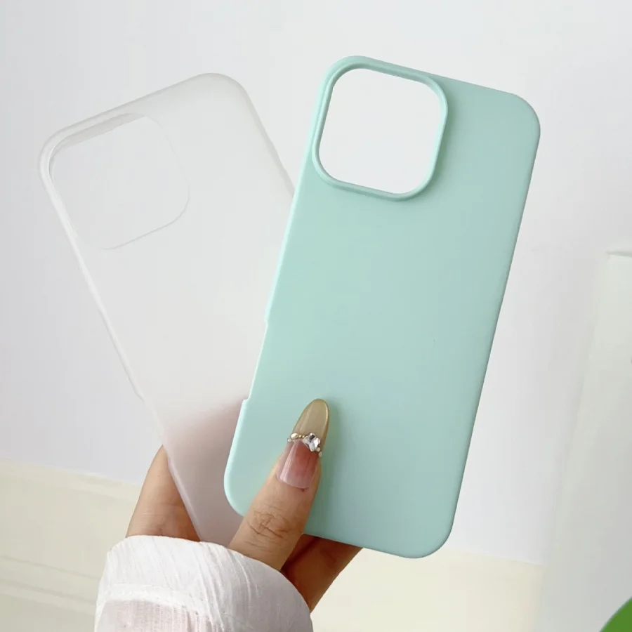 Funda transparente suave y mate para Motorola Moto Edge 50 Fusion Neo 60 Pro G84 G14 G24 G23 G54 G73 G64 G23 E13 - imagen 5