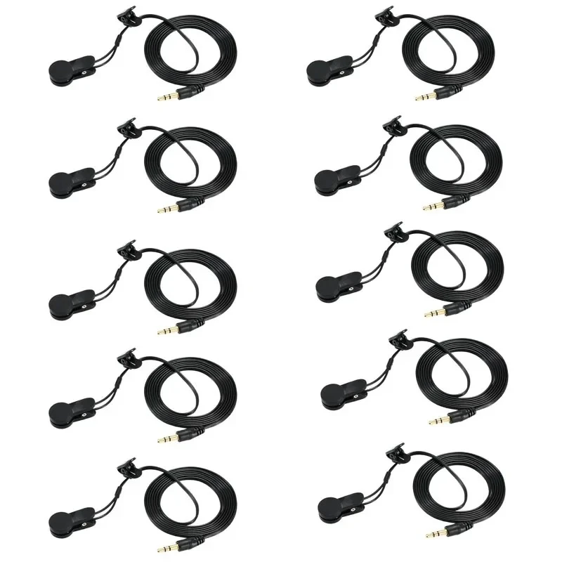 10 Uds. Sensor medidor de pulso de ritmo cardíaco con Clip para la oreja y el dedo, Monitor de Fitness, Sensor de ritmo cardíaco Cardio para cinta de correr, máquina deportiva