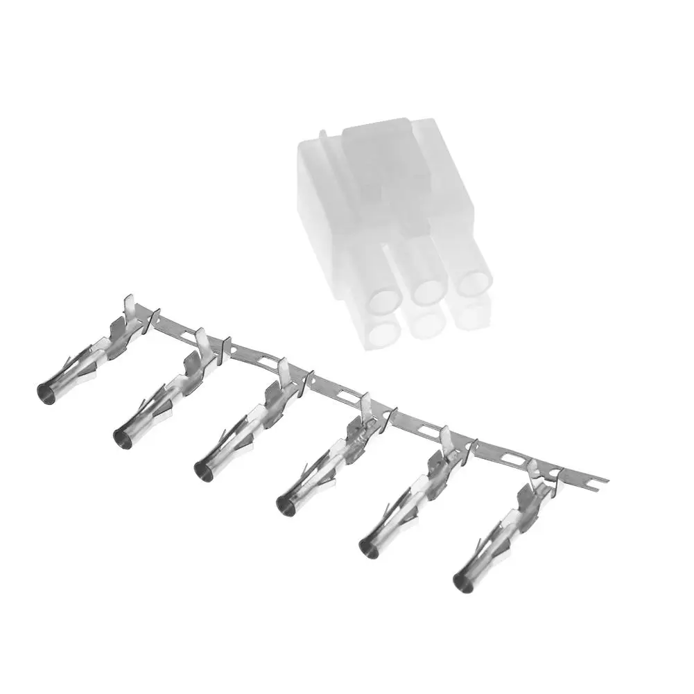 Adaptador de cable de enchufe de conector de cable de alimentación de 6p y 6 pines para YAESU FT-857D FT-897D