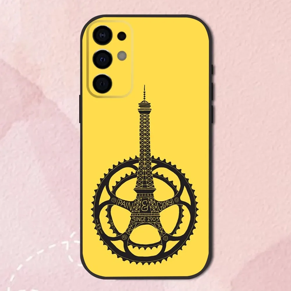 T-Tour De Francia-funda De teléfono para ejercicio De bicicleta, carcasa negra para Samsung S24,S21,S22,S23,S30,Ultra,S20,Plus,Fe,Lite,Note,10,9,5G - imagen 4