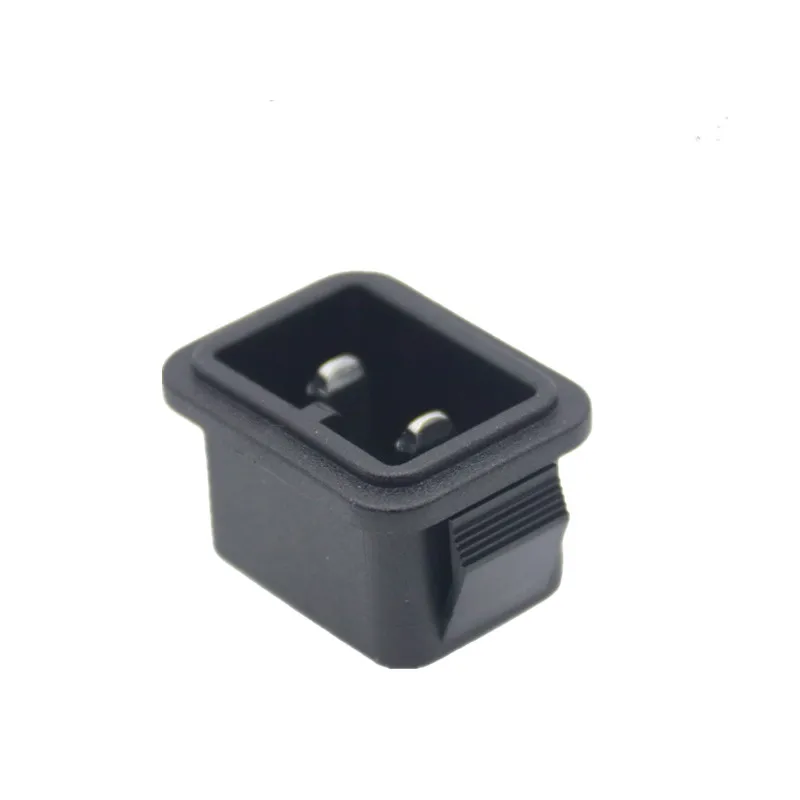 10 Uds toma de corriente CA C10 macho 2 toma de corriente conector eléctrico integrado para PDU UPS - imagen 5