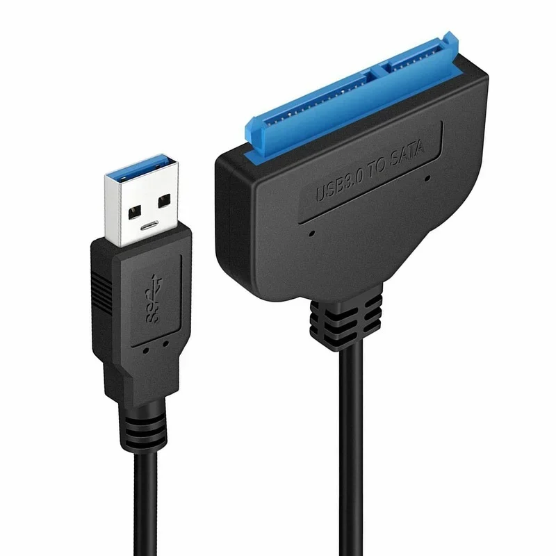 Cable USB SATA 3, adaptador Sata a USB 3,0 de hasta 6 Gbps, compatible con disco duro HDD SSD externo de 2,5 pulgadas, 22 pines Sata III A25 2,0 - imagen 3