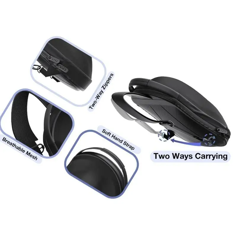 R53C RESISTA EVA resistente agua Caso duro para los accesorios auriculares Quest3 Organizadores bolsa - imagen 3