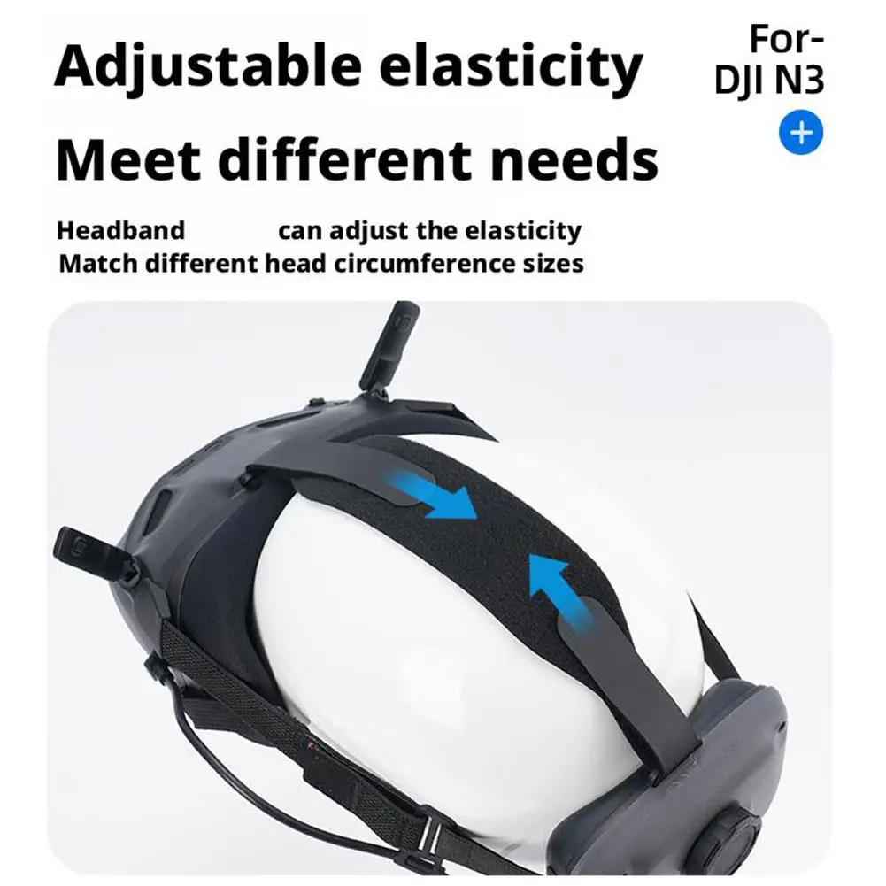 Para gafas DJI N3, gorros de protección fáciles, ropa cómoda, cinturón protector de alivio de presión, accesorios para drones - imagen 3