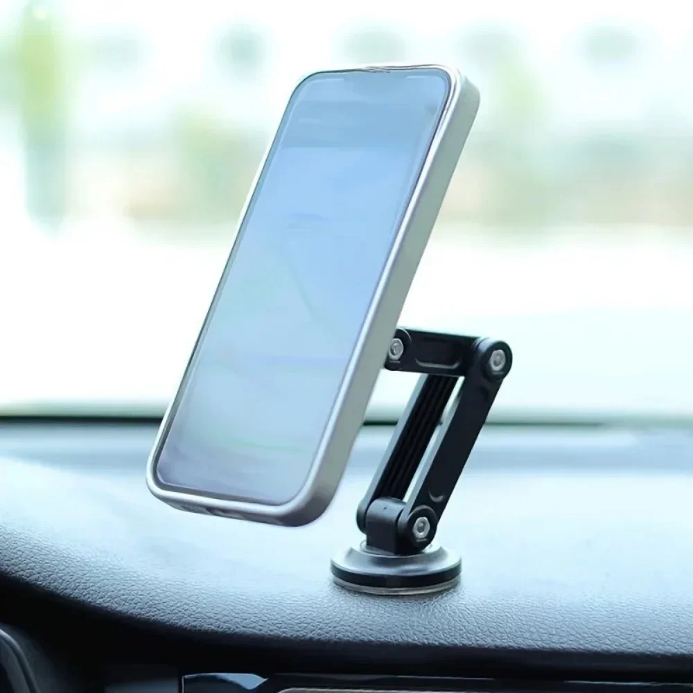 Soporte magnético universal para teléfono para salpicadero de coche 360 °   Soporte de navegación GPS automático ajustable con rotación, soporte antideslizante para teléfono inteligente para coche - imagen 5