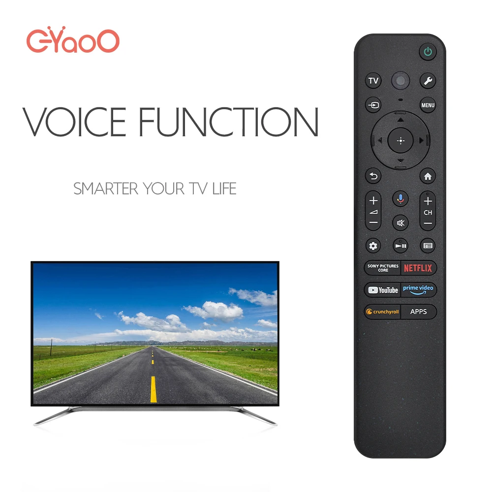 RMF-TX820P nueva función de voz Control remoto para televisores LED/LCD inteligentes Sony con botones brillantes de retroiluminación - imagen 2