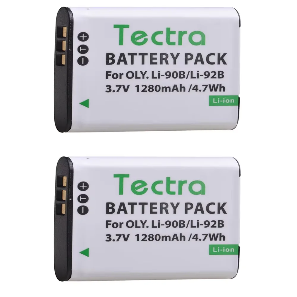 2 batteries